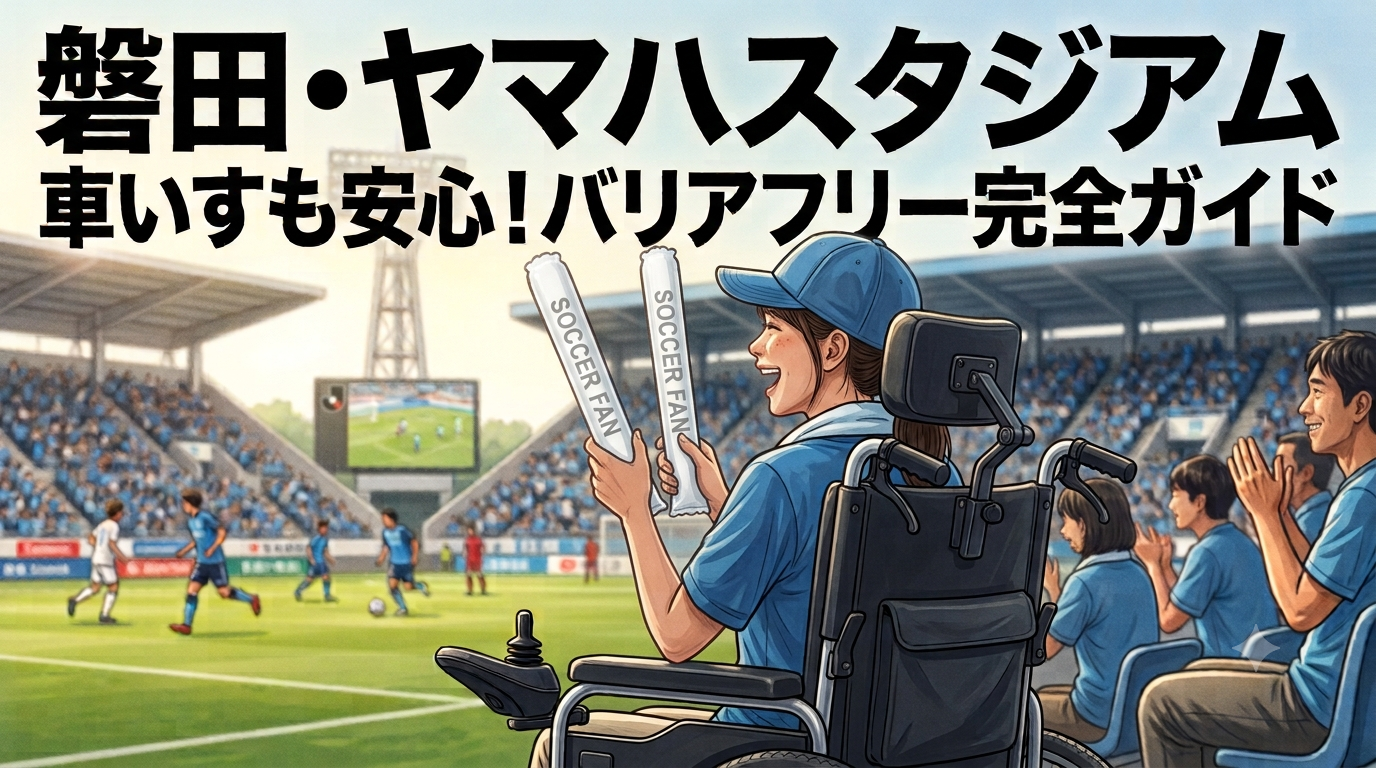 磐田・ヤマハスタジアム　車いすも安心！バリアフリー完全ガイド